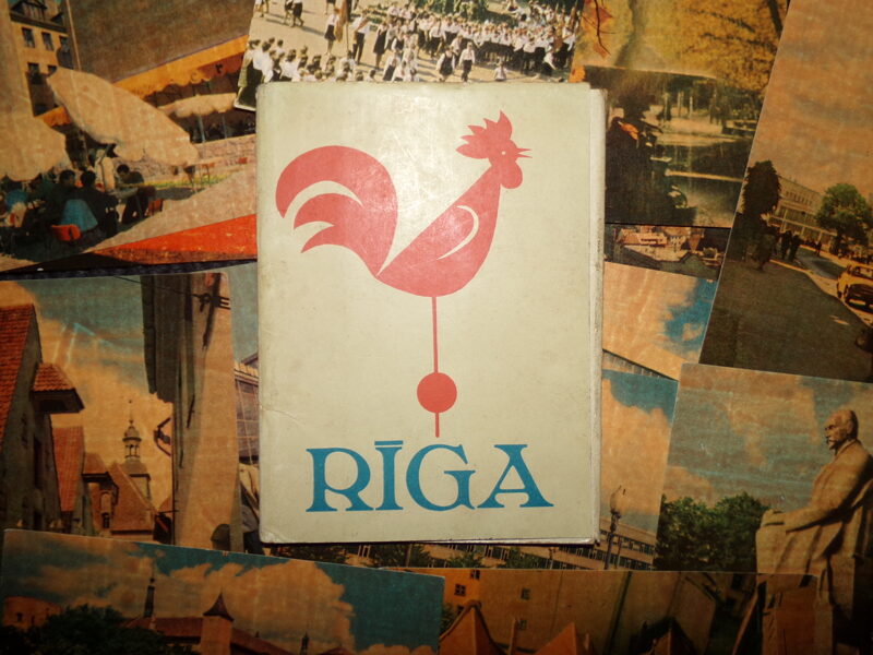 №127. Набор открыток. Рига. 13 штук. Советская Латвия. 1960-тые года.