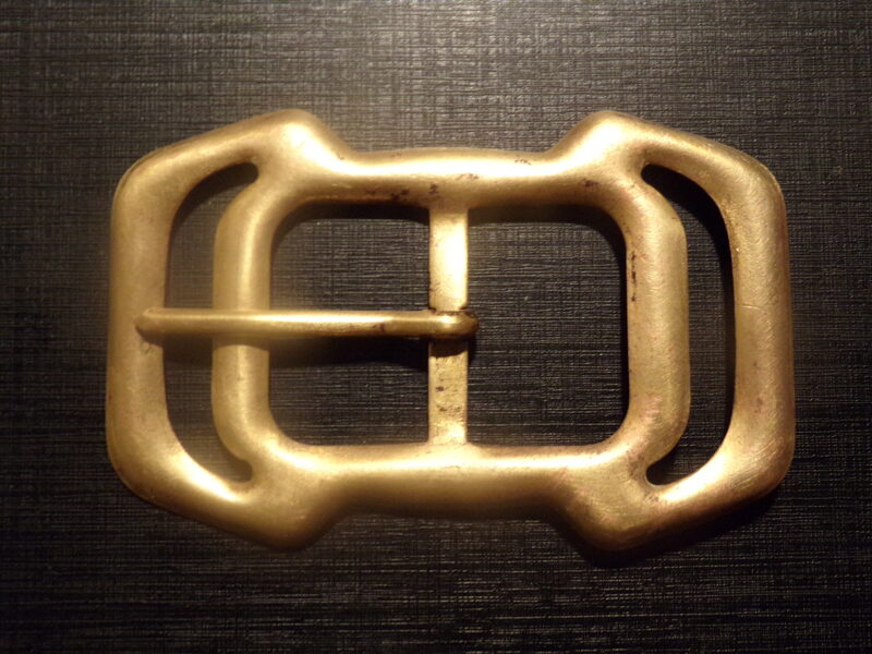 №100. Бронзовая пряжка. WW1