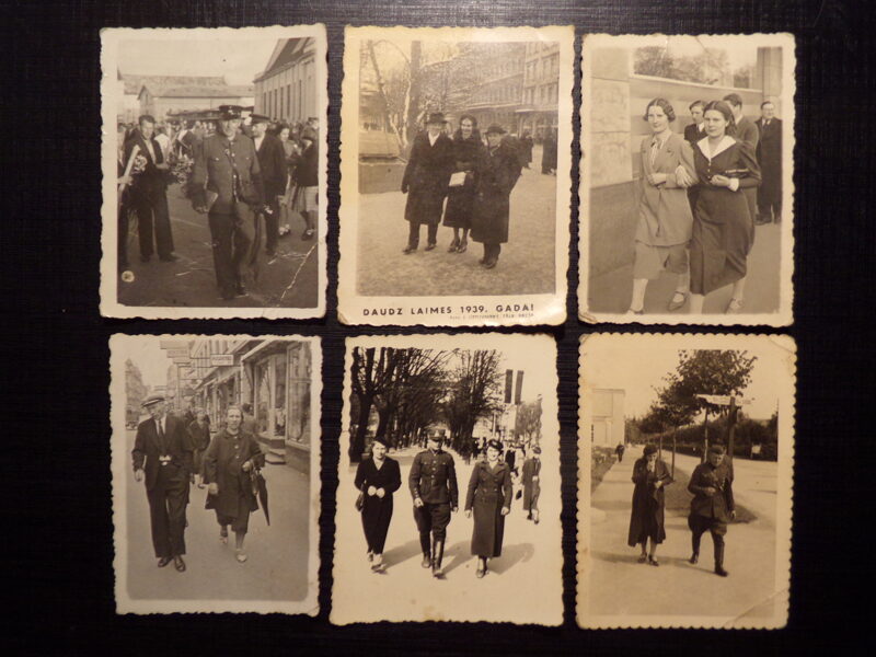 №101. Латвия. Рига. 6 миниформатных фото. 1930-тые года.