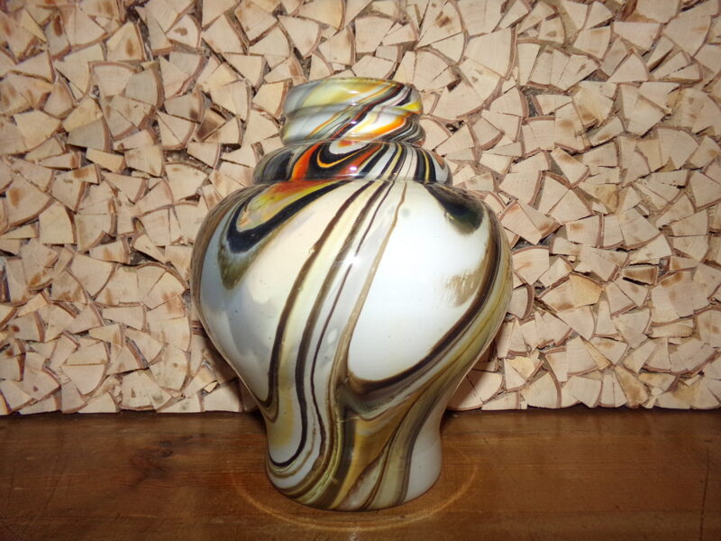 №20. Ваза из цветного стекла. СССР.