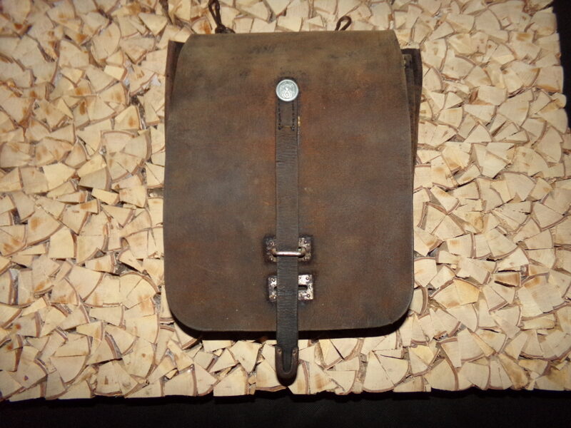 №51. WW2 Кожаный планшет с пуговицей. Германия.