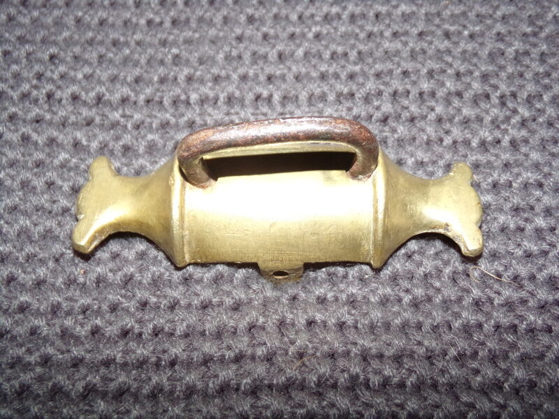 Бронзовая ручка для чересседельника. Восточная Латвия. 19 век.