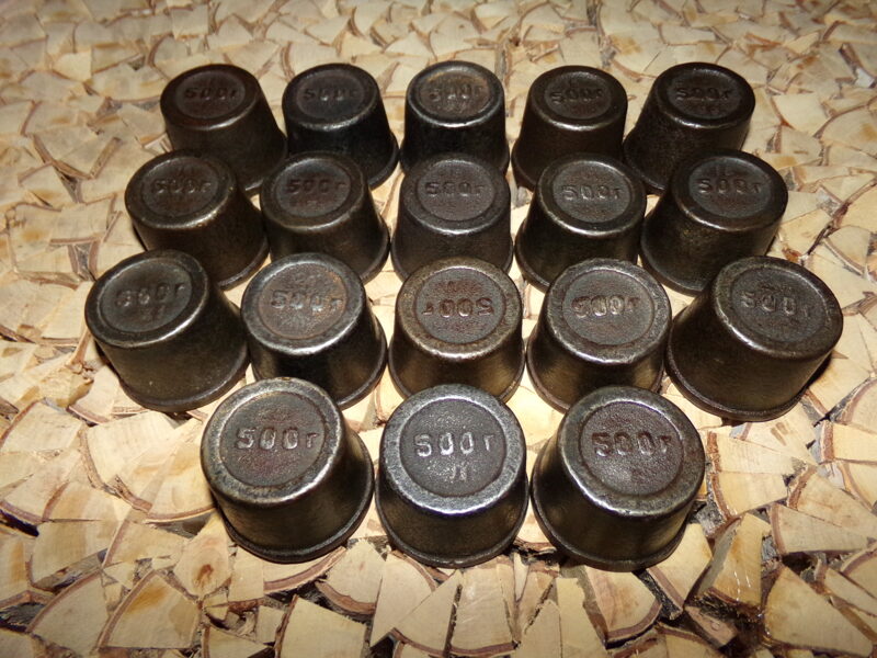 №30. Гирьки весом 500 грамм. СССР.