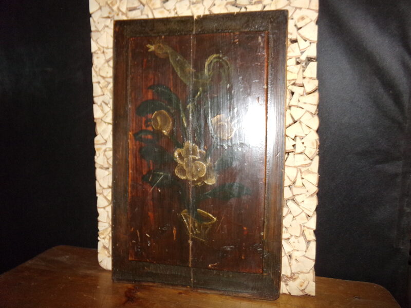 Филенка от шкафа. Роспись. 19 век.