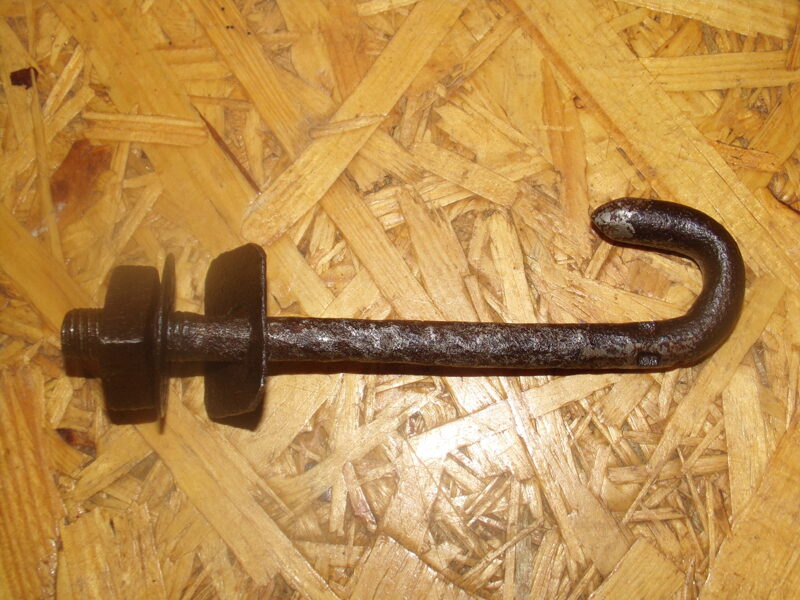 №147. Крюк с гайкой и шайбами. Восточная Латвия. Начало 20 века.