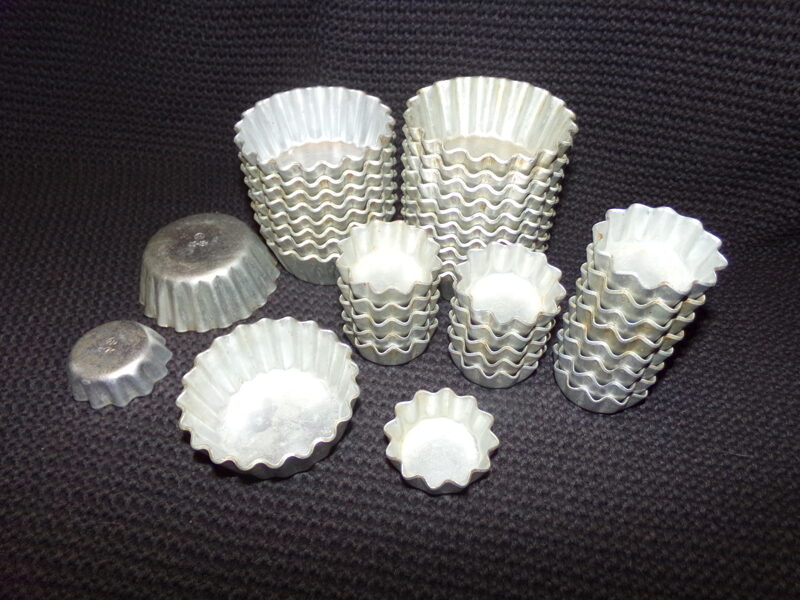 №30. Формочки для кексов. Алюминий. СССР.