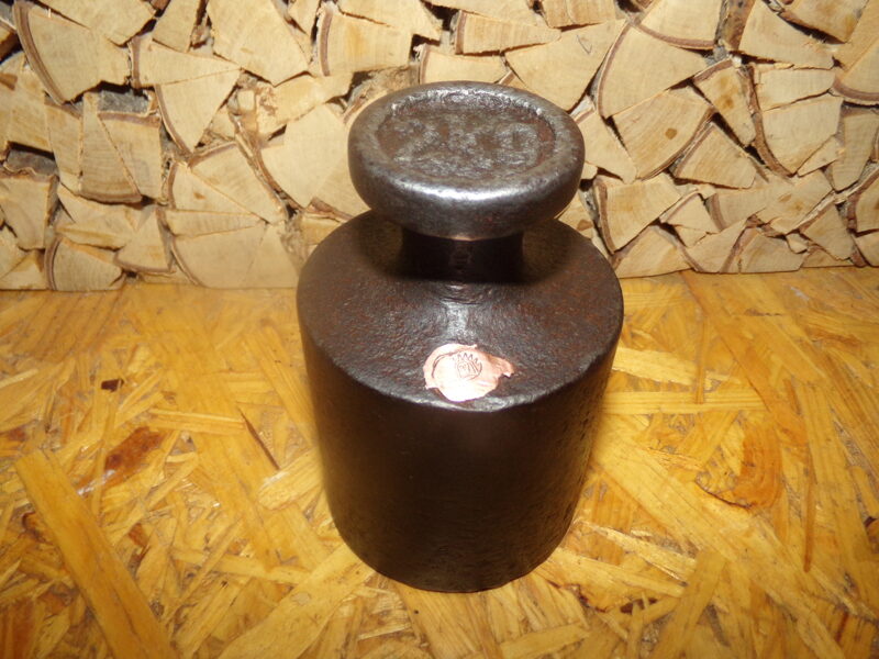 №45. Гиря 2 кг. Латвия. 1920-30 года.