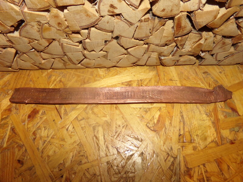 №102. Медный ведущий поясок от снаряда. WW2.