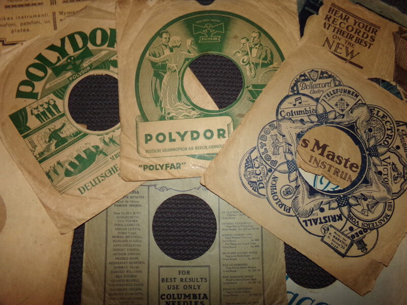 №31. Бумажные конверты для пластинок. Начало 20 века.