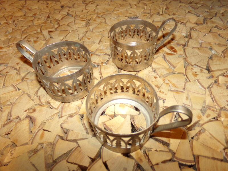 №39. Три подстаканника. СССР.