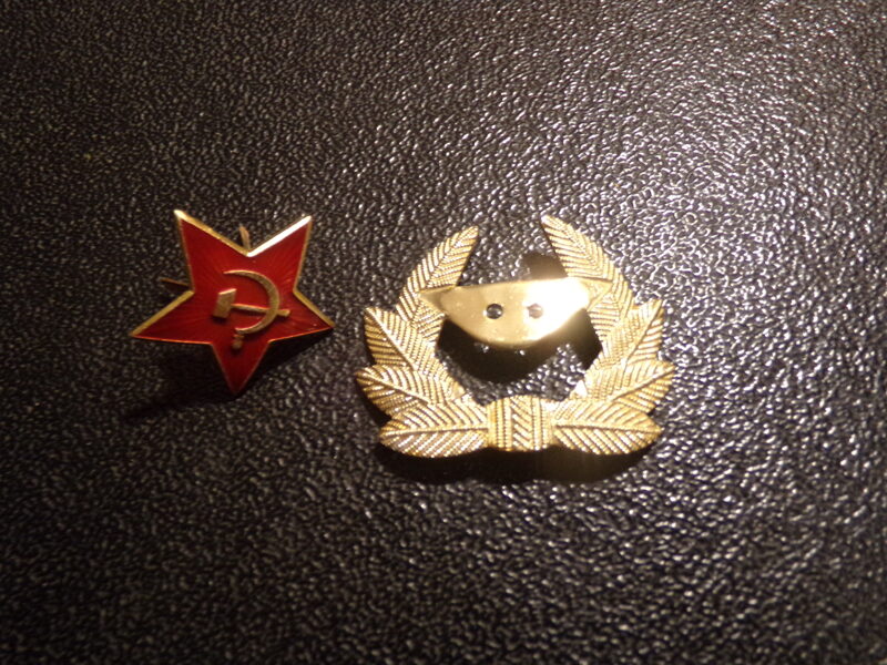 №38. Разборная кокарда. Советская Армия.