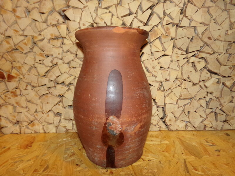 №25. Горшок с глазурью внутри. Восточная Латвия. Начало 20 века.