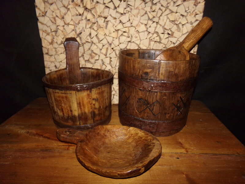 №23. Trauki miltu uzglabāšanai