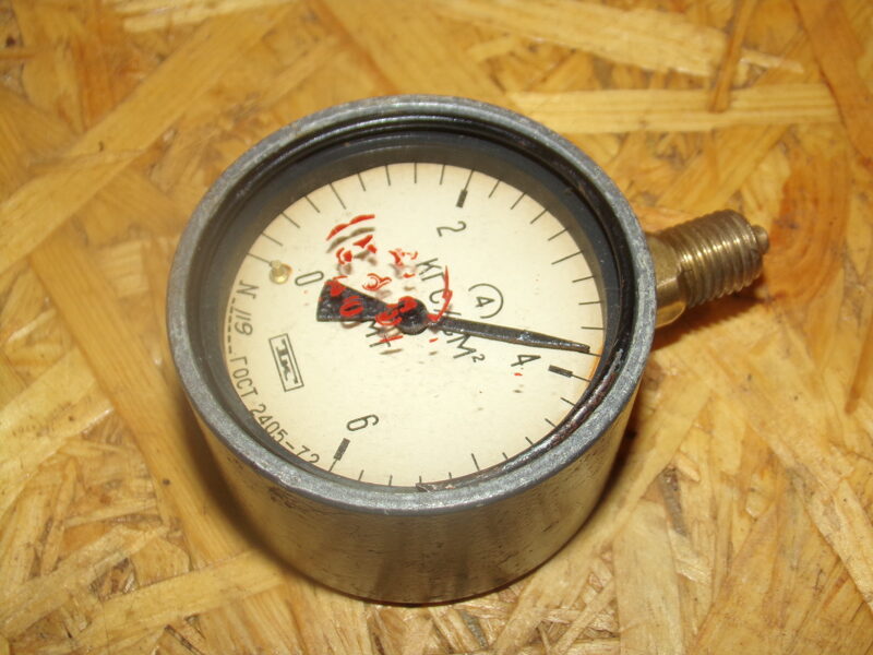 №68. Манометр. СССР. 1972 год.