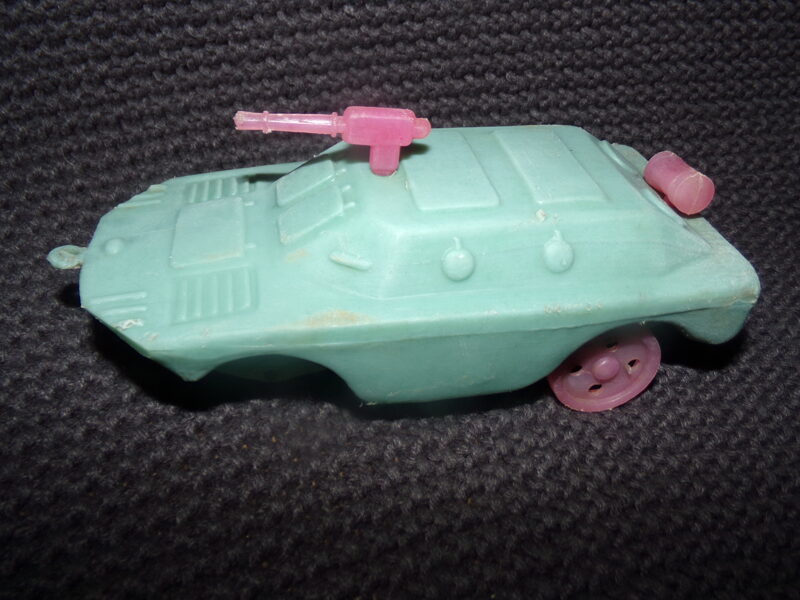 №91. Машинка из пластмассы. СССР. 1970-тые года.