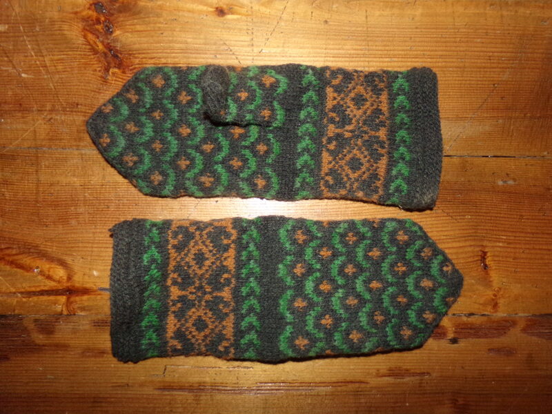 №18. Вязанные рукавички с орнаментом. Восточная Латвия. Начало 20 века.