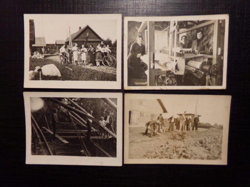 №102. Латвия. 4 миниформатных фото. 1930-тые года.