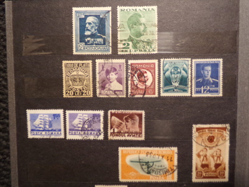 №23. Почтовые марки Румынии. Первая половина 20 века.