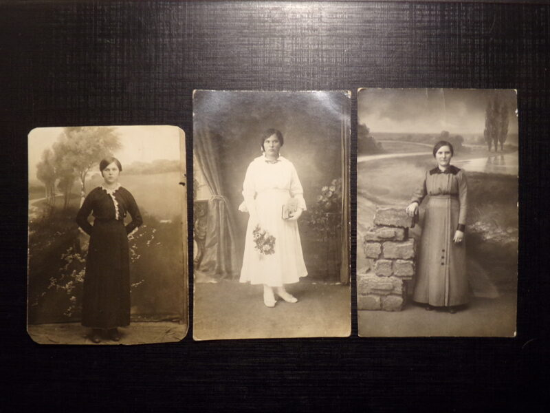 №145. Дамский портрет в студии. Российская Империя. Начало 20 века.