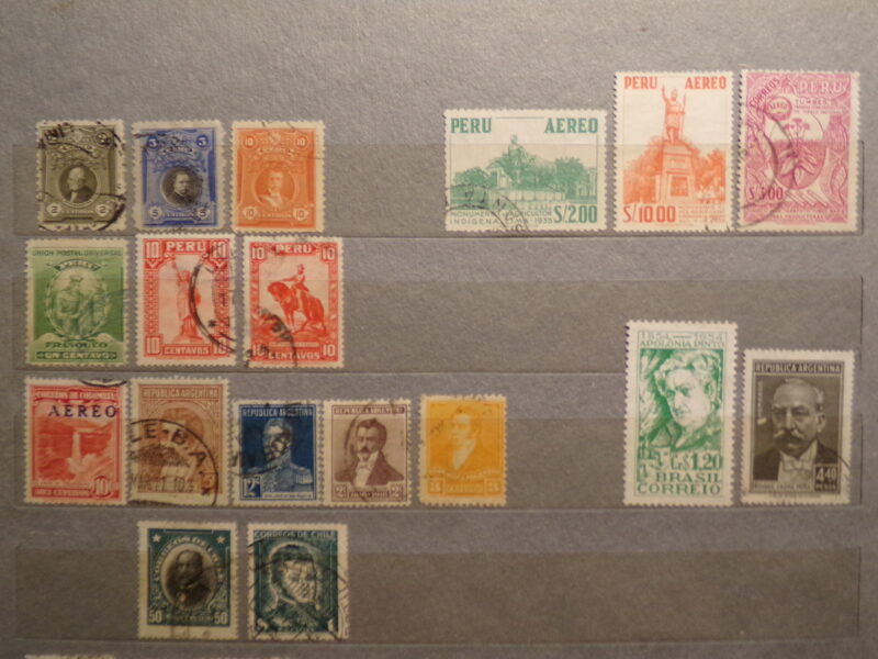 №43. Почтовые марки Латинской Америки. Начало 20 века.