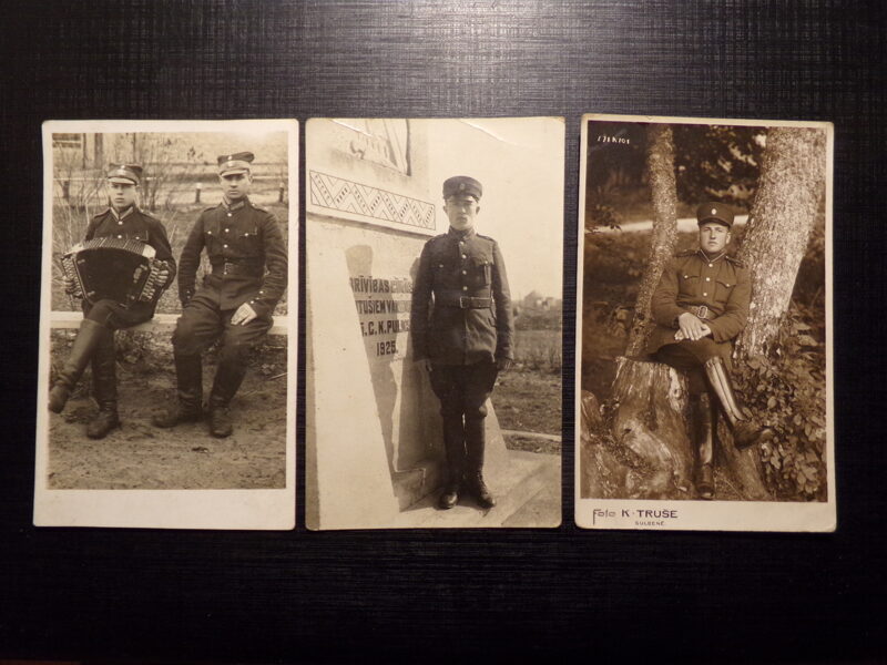 №130. Солдаты латвийской армии. 1930-тые года.