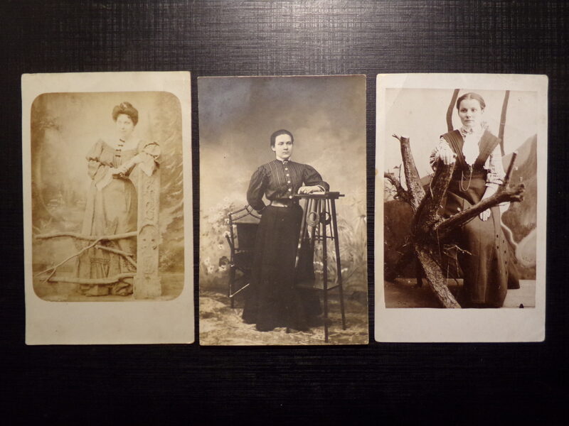 №146. Дамский портрет в студии. Российская Империя. Начало 20 века.