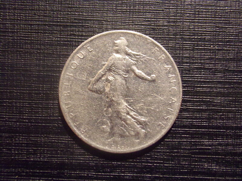 №104. Один франк. 1960 год. Франция.