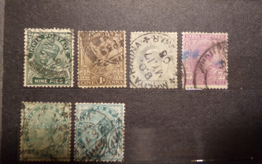 №24. Почтовые марки Британской Индии. Начало 20 века.