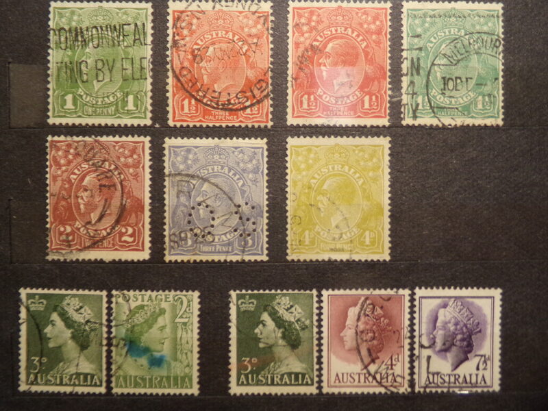 №26. Почтовые марки Австралии. Начало 20 века.