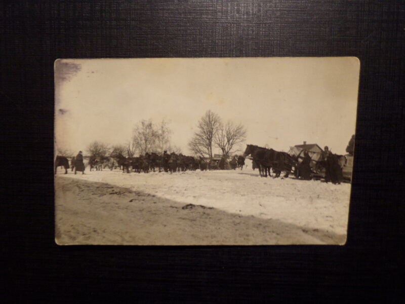 №118. Латвия. 1932 год. Военная часть в городе Цесис. Семейный архив Дубровских.