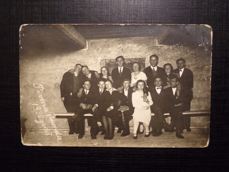 №261. Латвия. Первый урок. 1930 год.