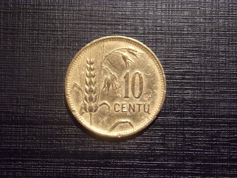 №106. 10 центов. 1925 год. Литва.