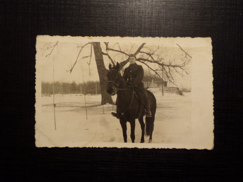 №234. Кавалерист латвийской армии. Фотография подписана в 1941 году.