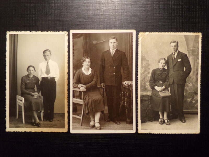 №305. Парный портрет. Латвия. 1920-30 года.