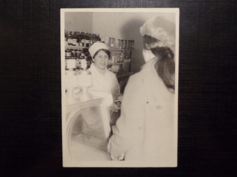 №315. Советская Латвия. Зилупе. Магазин. 1960-тые года.