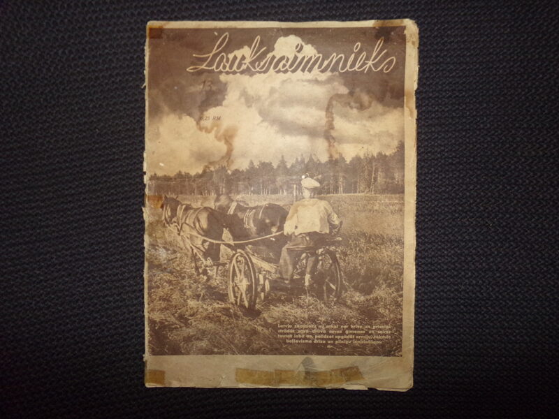 №177. Журнал "Сельский хозяин". Латвия. 1942 год.