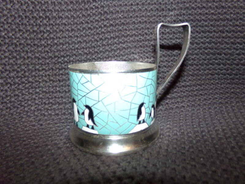 №42. Подстаканник. Финифть. СССР.