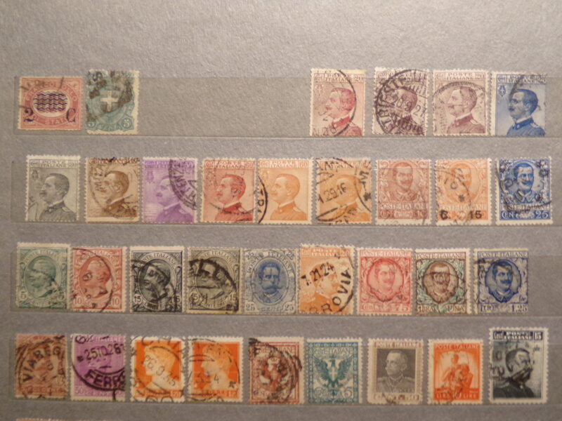 №46. Почтовые марки Италии. Начало 20 века.