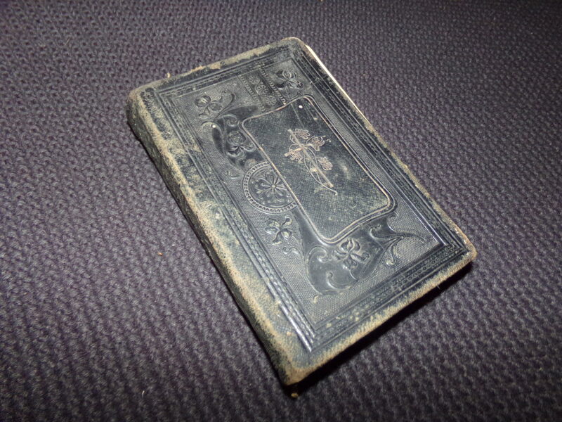 №115. Католический молитвенник на старолатышском языке. Конец 19 века.