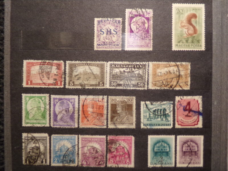 №32. Почтовые марки Венгрии. Первая половина 20 века.