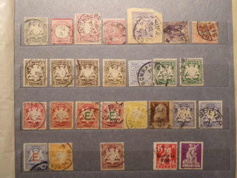 №3. Почтовые марки Германии. 1880-1920 года.