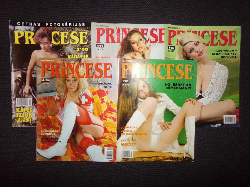№339. 18+ Журнал "Принцесса". Латвия. 2004-2005 года.