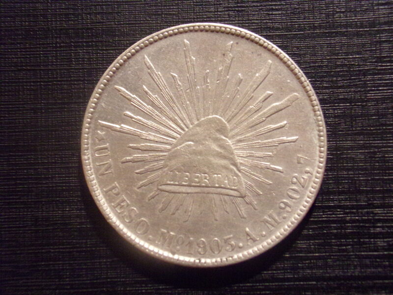 №20. Один песо. 1903 год. Мексика.