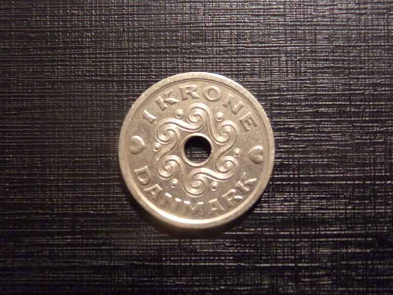 №100. Одна крона. 1992 год. Дания.
