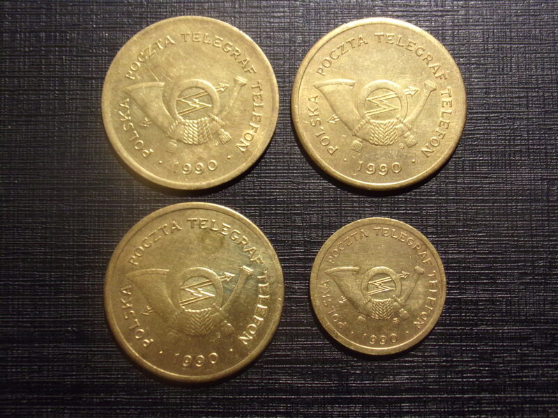 №101. Почтовые жетоны. 1990 год. Польша.