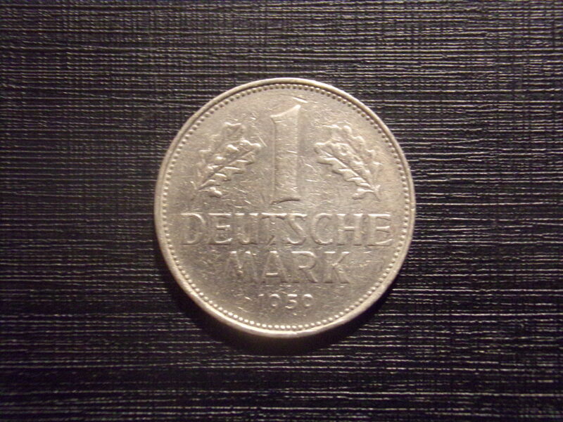 №116. Одна дойчмарка. 1959 год. Германия.