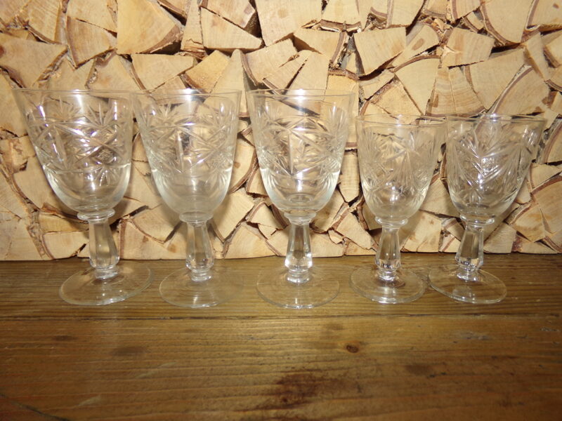 №50. Хрустальные рюмки. Российская Империя. Конец 19 века.