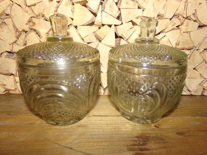 №59. Две вазочки с крышкой. СССР.