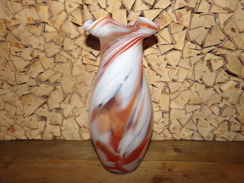 №61. Ваза из цветного стекла. СССР.