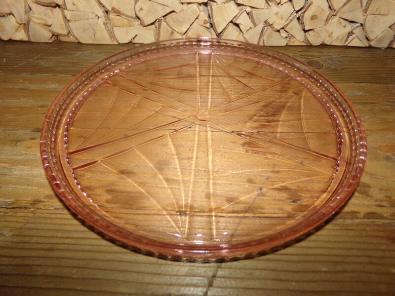 №74. Ваза из красного стекла. СССР.